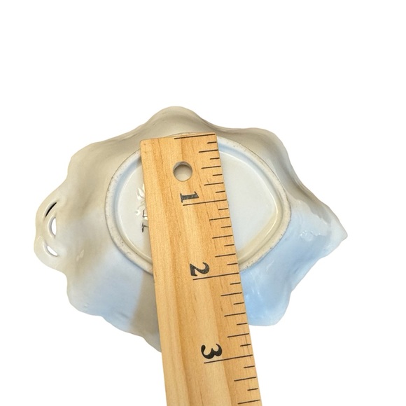 M & Z Austrian Porcelain Floral Trinket Dish Gold Handle Vintage 1900-1940 - Picture 12 of 15